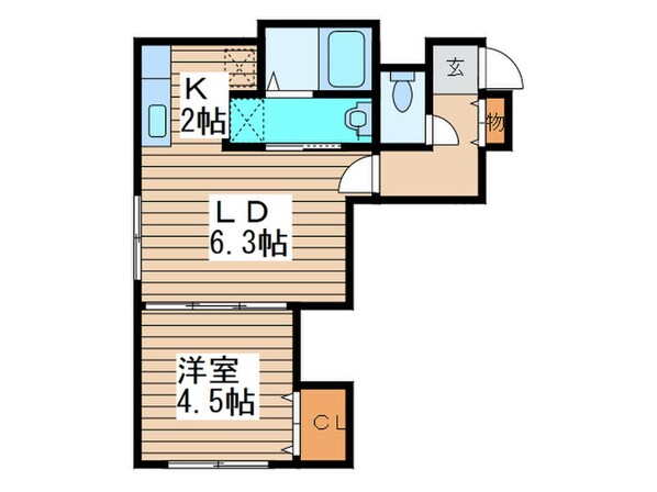 Ｄolce２４の物件間取画像